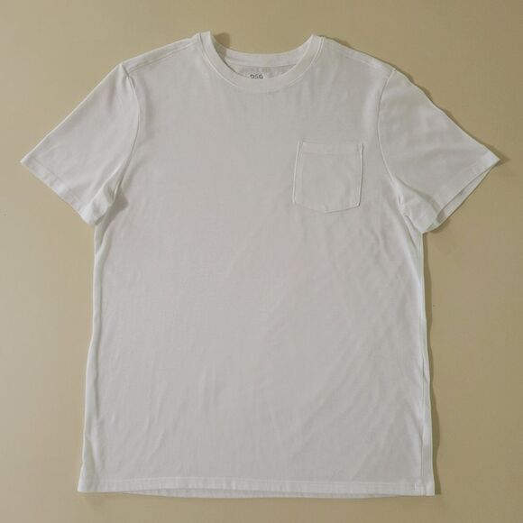 DSG Men's White Crewneck Short Sleeve Tee - Picture 4 of 14